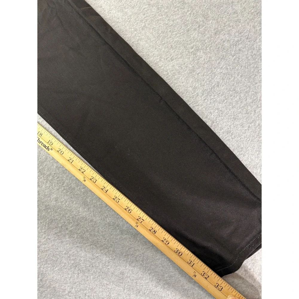 True Religion Geno Relaxed Slim Black Jeans Mens 30 Stretch MDAE08N41C